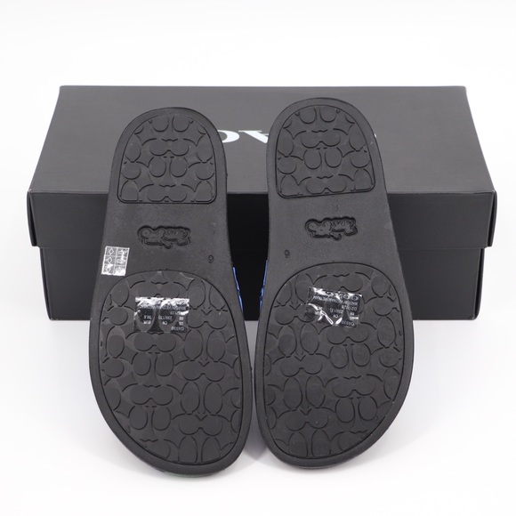 Coach Women’s Udele Signature Floral Printed Slide Sandals - Picture 13 of 14